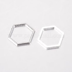 合金フレームコネクター  六角  ミックスカラー  12x14x1mm&nbsp;PALLOY-E446-06C