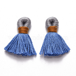 コットンタッセルパーツ  藤紫色  35~45x11~12x6mm  穴：4~6x5~7mm&nbsp;LS-FIND-N051-003H