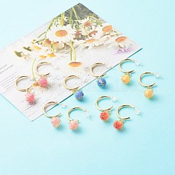 Brass Dangle Earrings&nbsp;EJEW-JE04572