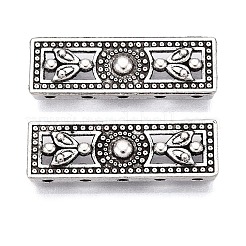 Tibetan Style Alloy Multi-Strand Links&nbsp;PALLOY-0234-AS-1-RS