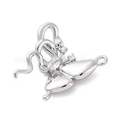 Brass Rhinestone Pendants&nbsp;KK-E793-25P