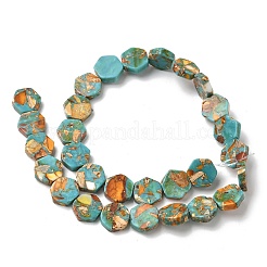 Dyed Synthetic Imperial Jasper Beads Strands&nbsp;G-D337-14mm-A02