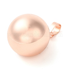 Rack Plating Brass Bell Pendants&nbsp;KK-I682-01A-RG