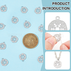 12Pcs Brass Charms&nbsp;KK-BC0012-33