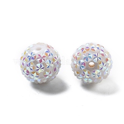Acrylic Rhinestone Ball Beads&nbsp;OACR-A035-01