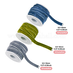 30 Yards 3 Colors Single Face Velvet Ribbon&nbsp;SRIB-TA0001-08