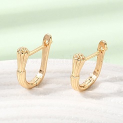 Brass Hoop Earrings for Women&nbsp;KK-CBACA55-05G