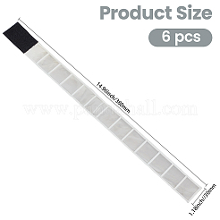 6Pcs PVC Reflective Bands Wristbands for Cycling Running&nbsp;AJEW-GF0013-33A