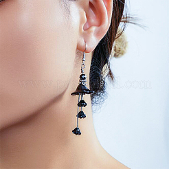 300個15スタイルチベットスタイルアロイビーズキャップ  花  アンティークシルバー  6~11x3~3.5mm  穴：1~2mm  20個/スタイル&nbsp;FIND-GO0002-02