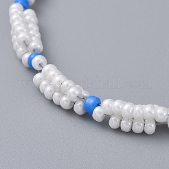 Glass Seed Beaded Necklaces&nbsp;NJEW-JN02596