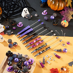 Halloween ABS Plastic Beadable Pens&nbsp;DIY-TA0014-53
