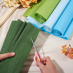 4 Rolls 4 Colors Crepe Paper Rolls&nbsp;DIY-TA0013-18B