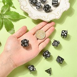 20Pcs 5 Styles Opaque Resin Pendants&nbsp;RESI-CJ0002-64