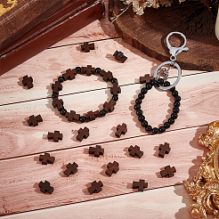 120Pcs Natural Wooden Beads&nbsp;WOOD-UN0001-10