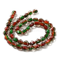 Two Tone Resin Beads Strands&nbsp;GLAA-T035-02G