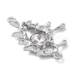 Alloy Crystal Rhinestone Pendants&nbsp;PALLOY-P294-01P-01