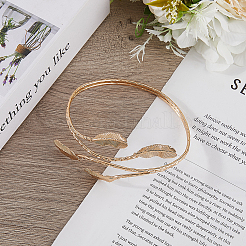 1Pc Alloy Arm Cuff Bangles&nbsp;AJEW-CY0001-33