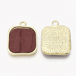 Spray Painted Alloy Pendants&nbsp;PALLOY-T056-109C