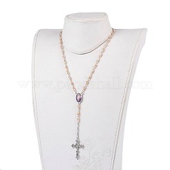 Alloy Pendant Necklaces&nbsp;NJEW-JN02269-03