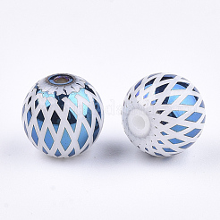 Electroplate Glass Beads&nbsp;X-EGLA-S178-07C