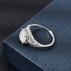 Brass Micro Pave Cubic Zirconia Finger Rings&nbsp;CU-CBA260E-06P