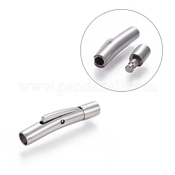 Tarnish Resistant 304 Stainless Steel Bayonet Clasps&nbsp;STAS-E473-01A-P