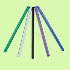 10Pcs 5 Colors Plastic Folder Insert&nbsp;AJEW-CP0008-78