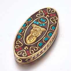 Handmade Indonesia Beads&nbsp;IPDL-F023-19C