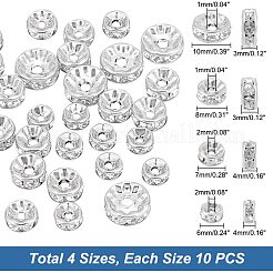 40Pcs 4 Style 316 Surgical Stainless Steel Spacer Beads&nbsp;RB-UN0001-07