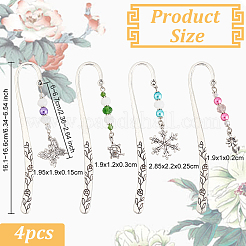 Glass Beaded Bookmarks&nbsp;AJEW-AB00003