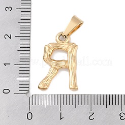 304 Stainless Steel Pendants&nbsp;LS-STAS-F235-01G-R