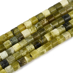Natural Xiuyan Jade Beads Strands&nbsp;G-T141-86B-02