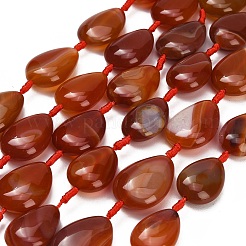 Natural Red Agate Beads Strands&nbsp;GG-CBAB9C6-C01-01