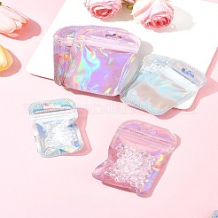 40個入り、2色展開のPP製再封可能袋  ジップトップバッグ  セルフシールバッグ  長方形  ミックスカラー  9~11x5.5~7x0.15~0.2cm  20個/スタイル&nbsp;OPP-FS0001-09
