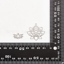 12Pcs 6 Style 304 & 201 Stainless Steel Pendants&nbsp;STAS-SZ0002-53
