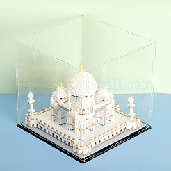 Transparent Plastic Minifigure Display Cases&nbsp;ODIS-WH0029-72B