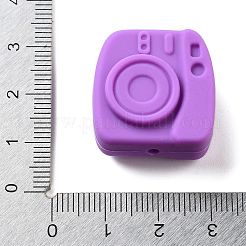 Camera Food Grade Eco-Friendly Silicone Focal Beads&nbsp;SIL-C007-16G