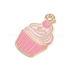 Valentine's Day Alloy Enamel Pendants&nbsp;X-ENAM-I084-01KCG-13