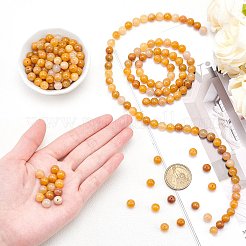 Natural Topaz Jade Bead Strands&nbsp;G-AR0001-35