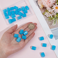30Pcs Luminous Plastic Tire Valve Caps&nbsp;AJEW-CN0007-97B