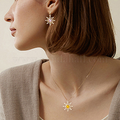 56個14色亜鉛合金ペンダント  アクリルと  太陽  ミックスカラー  29.5x26.5x5mm  穴：1.5mm  4個/カラー&nbsp;FIND-ME0003-58