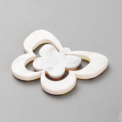 アクリルパーツを印刷する  蝶のチャーム  ゴールド  26x34x2.5mm  穴：1.5mm&nbsp;OACR-WH0028-40F