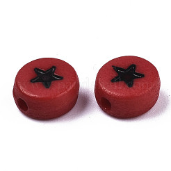 Opaque Acrylic Beads&nbsp;MACR-N008-32