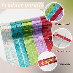 DIY Scrapbook Decorative Laser Paper Tapes&nbsp;DIY-WH20001-98A
