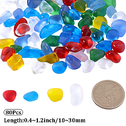 80Pcs Ocean Series Glass Display Decoration&nbsp;DJEW-PA0001-04A