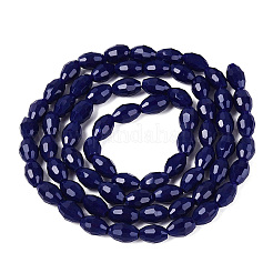 Opaque Solid Color Glass Beads Strands&nbsp;LS-GLAA-N071-01A-C09