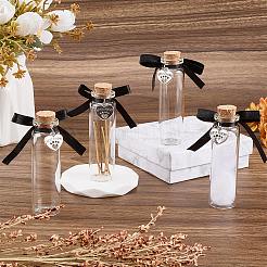 4Pcs Glass Cork Wishing Bottles&nbsp;AJEW-DR00050