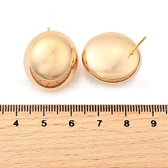 Brass Stud Earrings&nbsp;EJEW-S270-06G