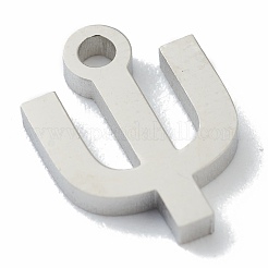 Non-Tarnish 304 Stainless Steel Charms&nbsp;STAS-G244-01Y