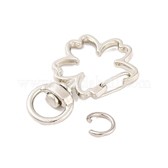 Alloy Swivel Lobster Claw Clasps&nbsp;PURS-PW0001-435P